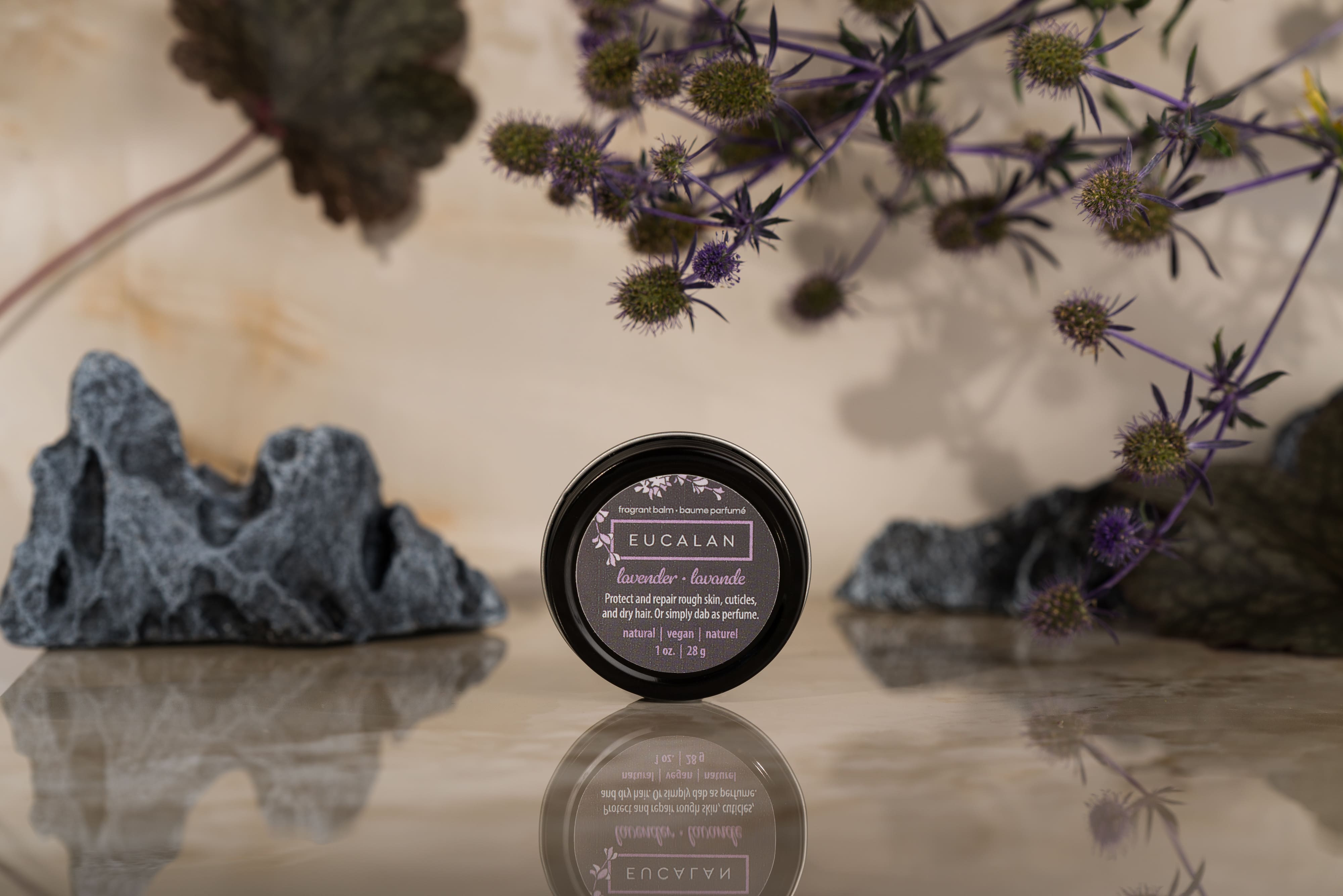 Baume parfumé à la lavande